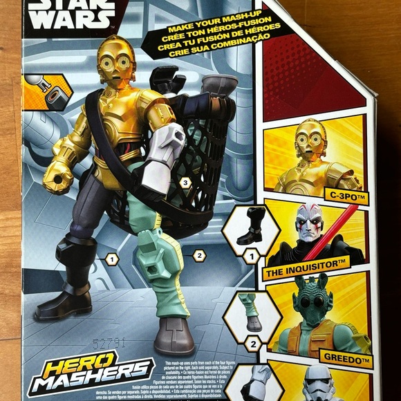 Star Wars C-3PO Figurine Disney Hero Mashers Collection - Picture 6 of 8